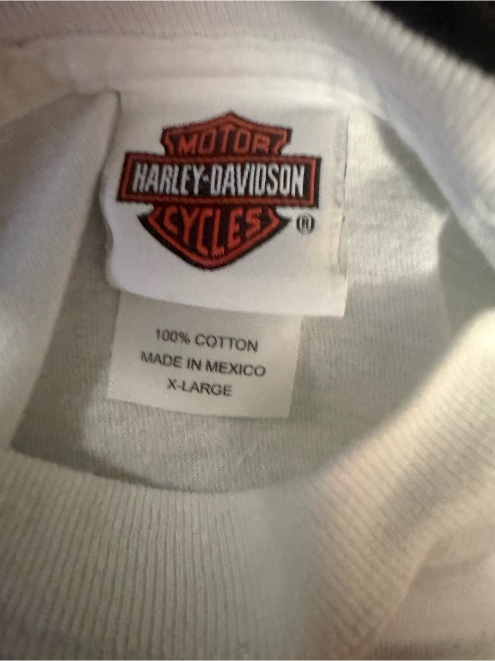 Harley Davidson Lot Men’s XL Flannel Plaid Long Sleeve Button Up And Tee Shirts - Picture 5 of 11
